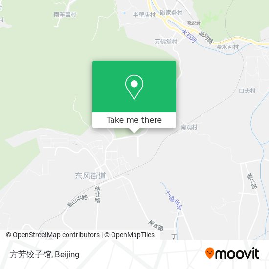 方芳饺子馆 map