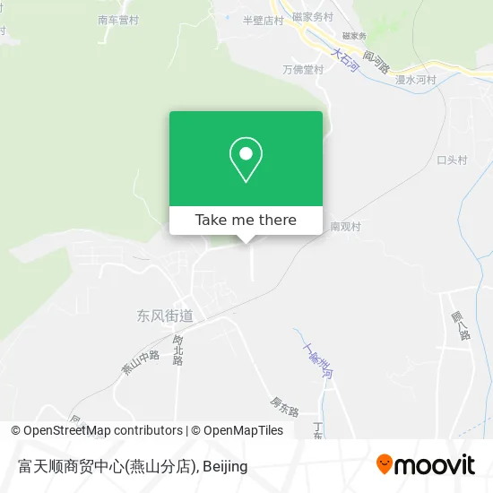 富天顺商贸中心(燕山分店) map