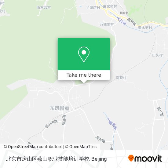 北京市房山区燕山职业技能培训学校 map