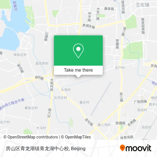 房山区青龙湖镇青龙湖中心校 map