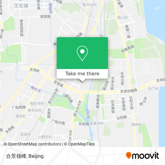 合景领峰 map