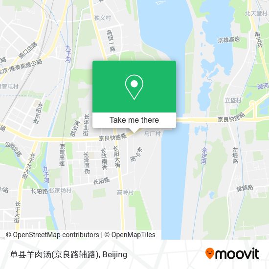 单县羊肉汤(京良路辅路) map