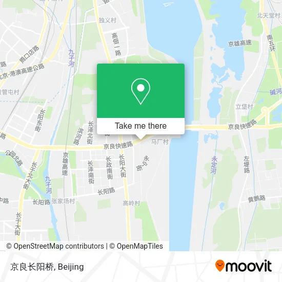 京良长阳桥 map