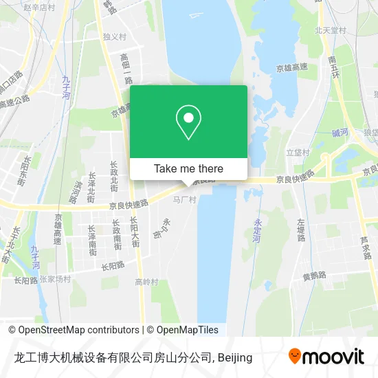 龙工博大机械设备有限公司房山分公司 map