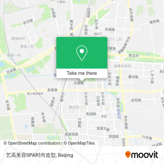 艺高美容SPA时尚造型 map