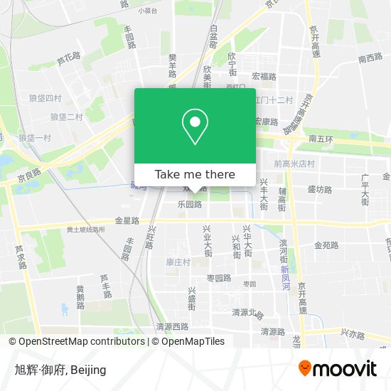 旭辉·御府 map