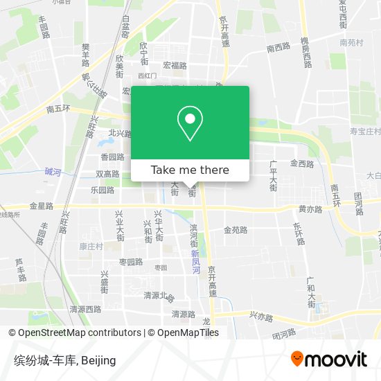 缤纷城-车库 map