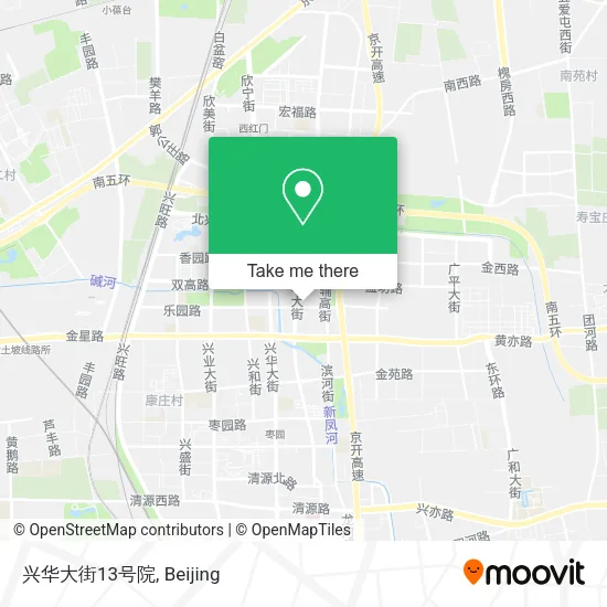 兴华大街13号院 map