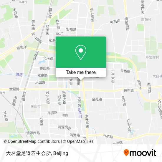 大名堂足道养生会所 map