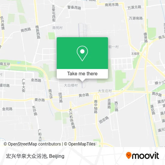 宏兴华泉大众浴池 map