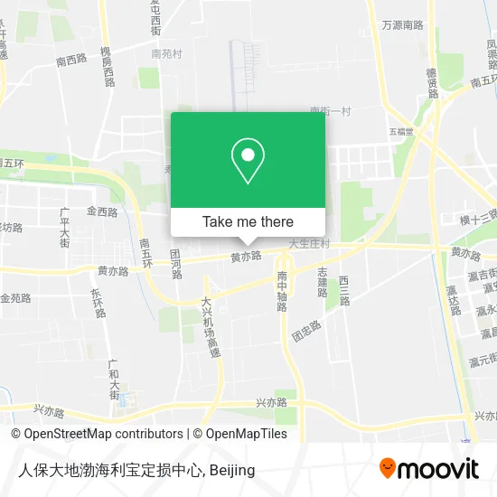 人保大地渤海利宝定损中心 map