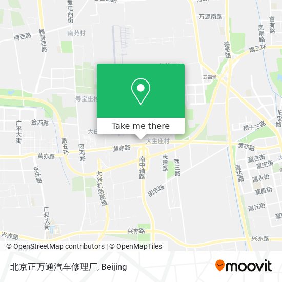 北京正万通汽车修理厂 map