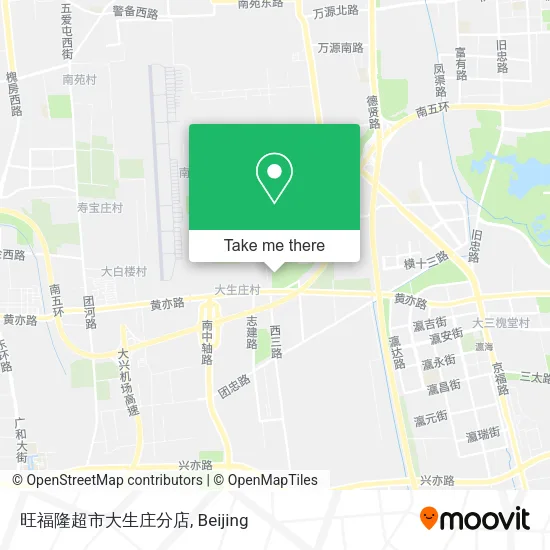 旺福隆超市大生庄分店 map