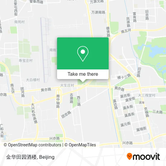 金华田园酒楼 map