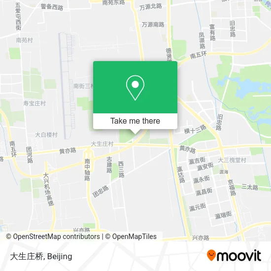 大生庄桥 map