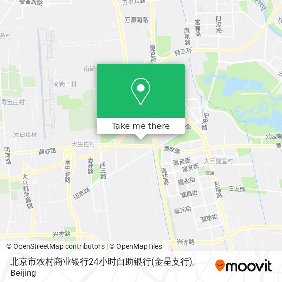 北京市农村商业银行24小时自助银行(金星支行) map