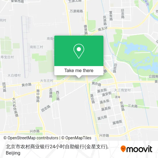 北京市农村商业银行24小时自助银行(金星支行) map