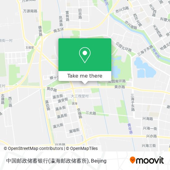 中国邮政储蓄银行(瀛海邮政储蓄所) map