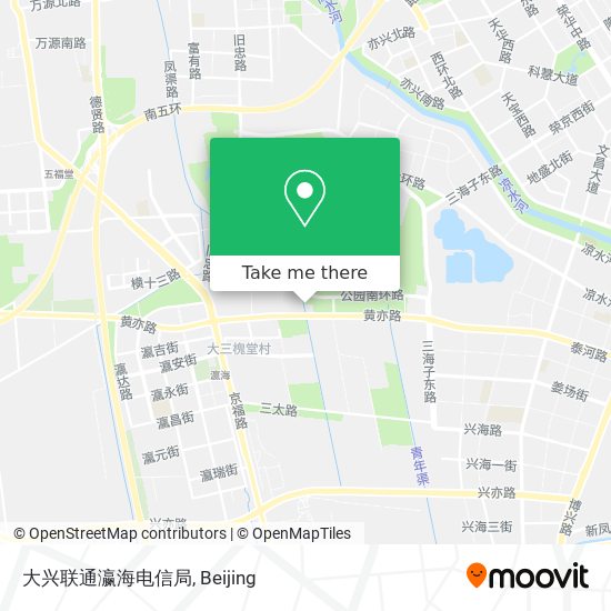 大兴联通瀛海电信局 map