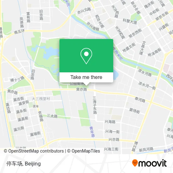 停车场 map