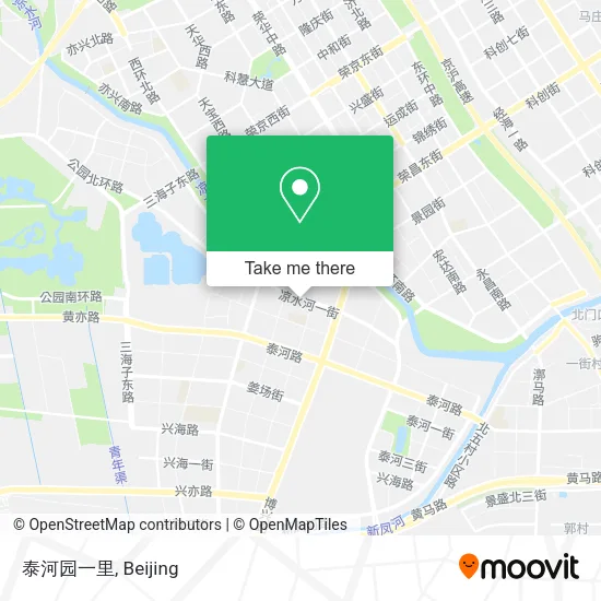 泰河园一里 map