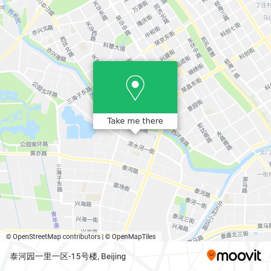 泰河园一里一区-15号楼 map