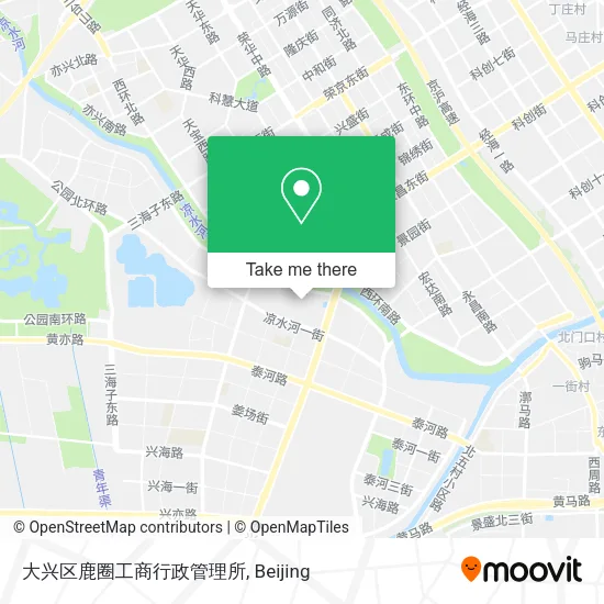 大兴区鹿圈工商行政管理所 map