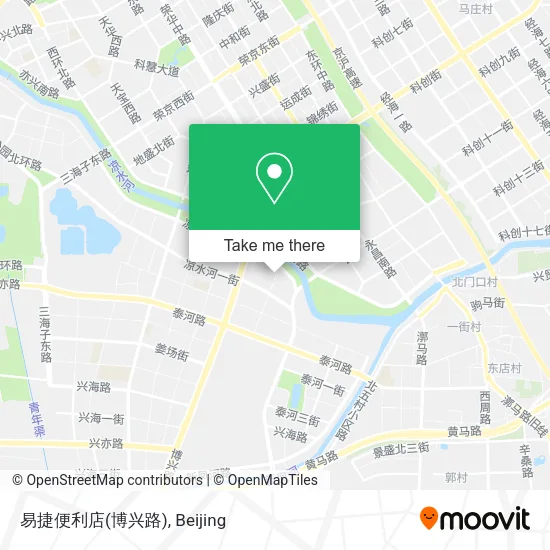 易捷便利店(博兴路) map