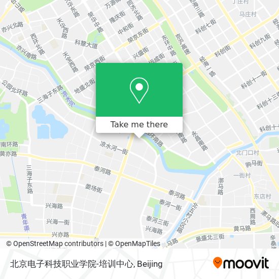 北京电子科技职业学院-培训中心 map