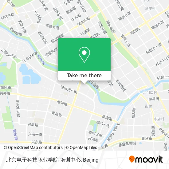 北京电子科技职业学院-培训中心 map