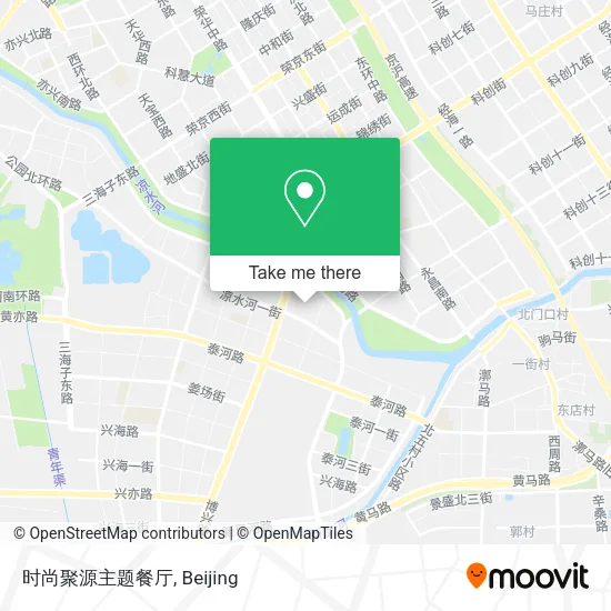 时尚聚源主题餐厅 map