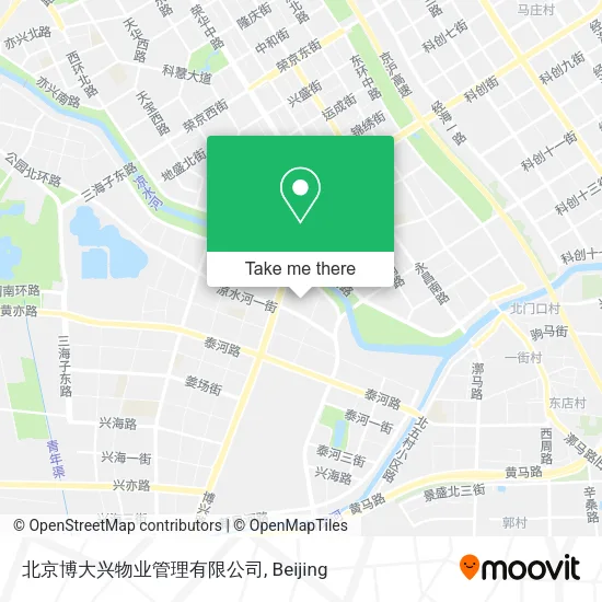 北京博大兴物业管理有限公司 map