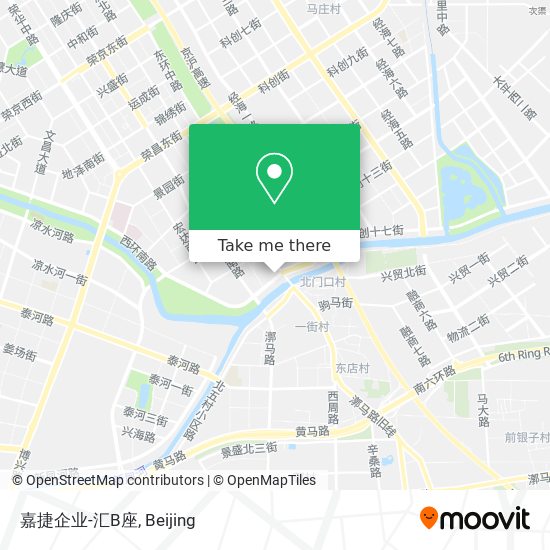 嘉捷企业-汇B座 map