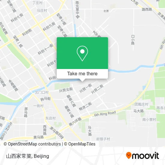 山西家常菜 map