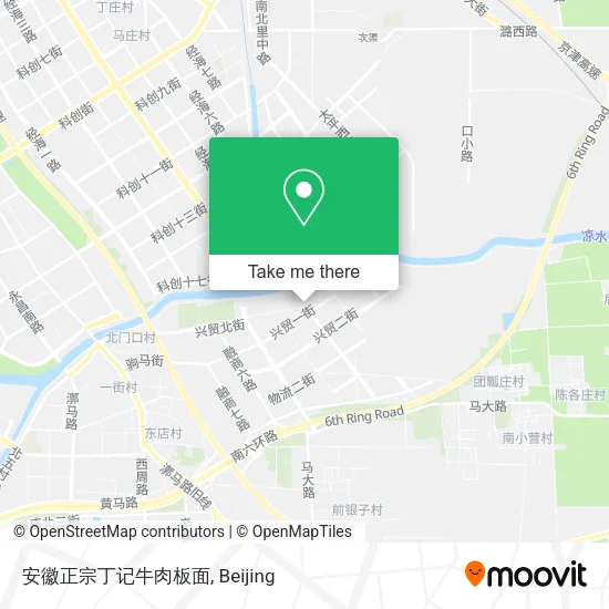 安徽正宗丁记牛肉板面 map