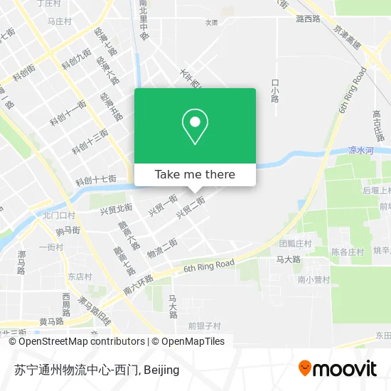 苏宁通州物流中心-西门 map