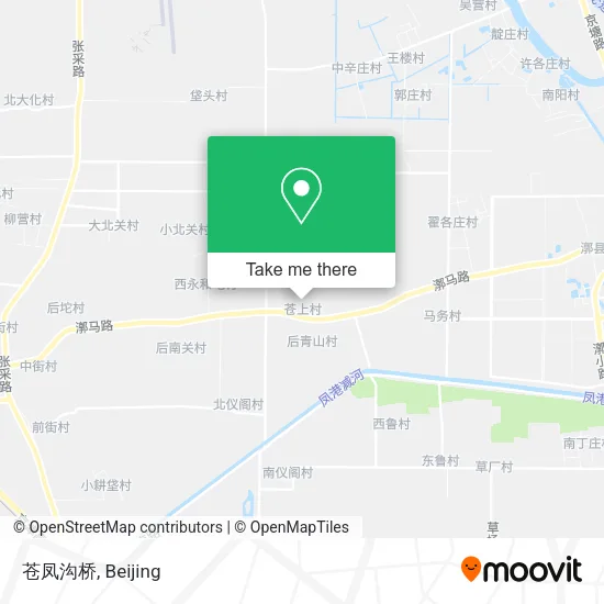 苍凤沟桥 map