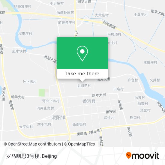 罗马幽思3号楼 map