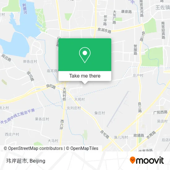玮岸超市 map
