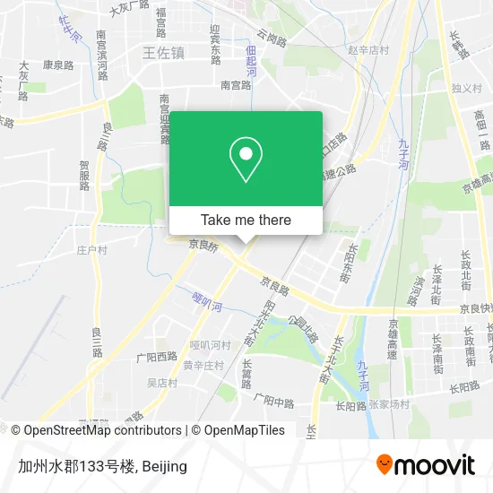 加州水郡133号楼 map
