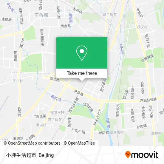 小胖生活超市 map