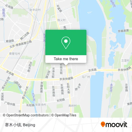 赛木小镇 map