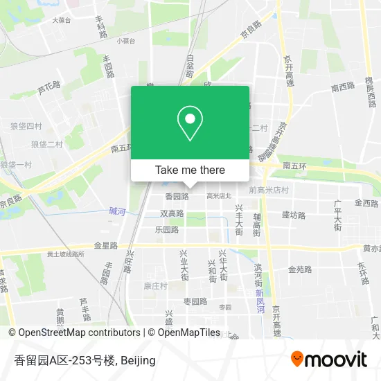 香留园A区-253号楼 map
