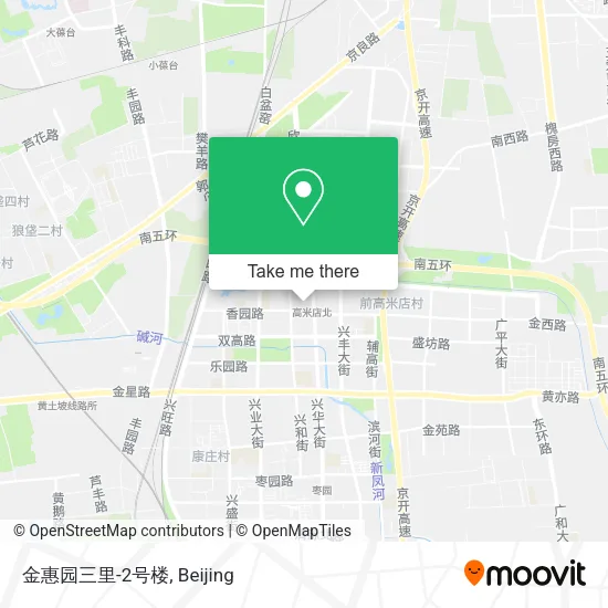 金惠园三里-2号楼 map