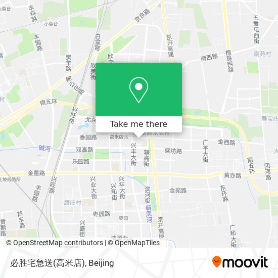 必胜宅急送(高米店) map