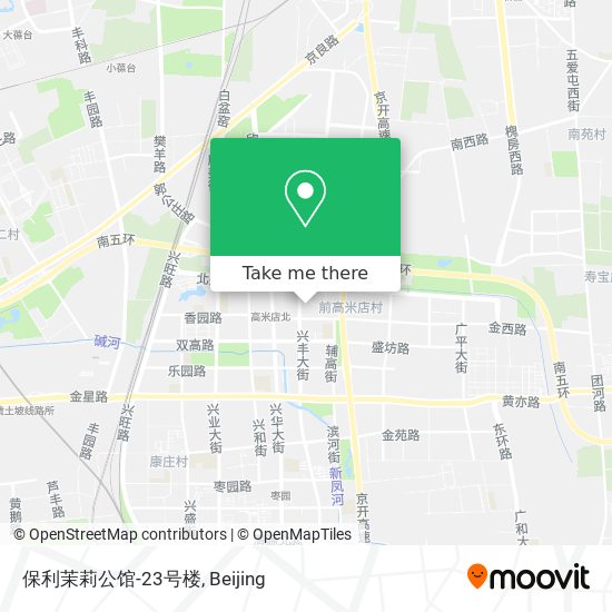 保利茉莉公馆-23号楼 map