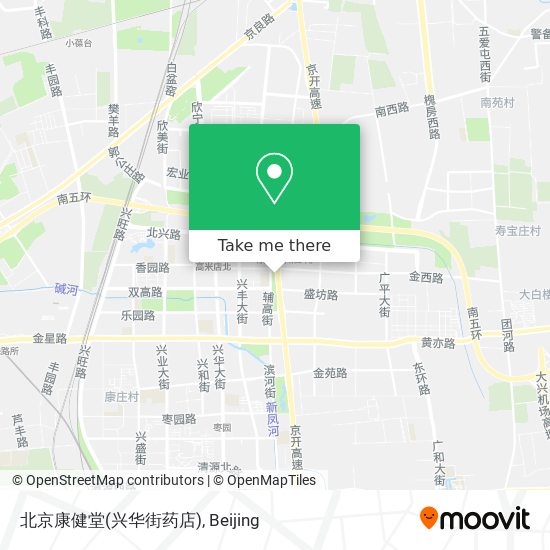 北京康健堂(兴华街药店) map
