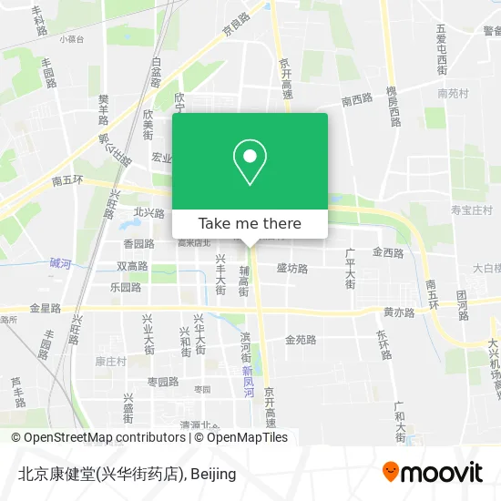 北京康健堂(兴华街药店) map