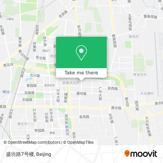 盛坊路7号楼 map