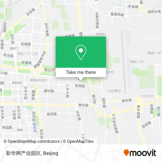 新华网产业园区 map